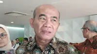 Menteri Koordinator Bidang Pembangunan Manusia dan Kebudayaan (Menko PMK) Muhajir Effendy. Liputan6.com/Tira Santia.