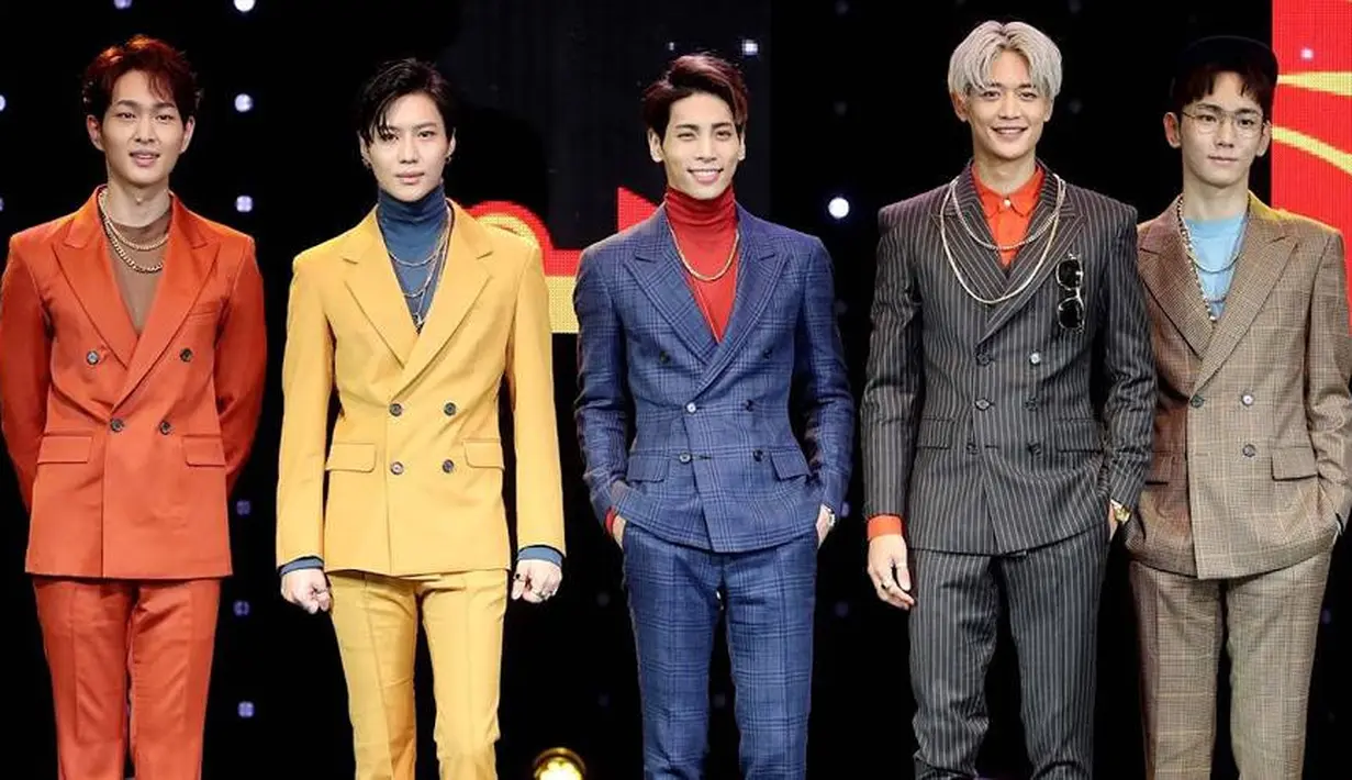 "Jadi aku memutuskan untuk melakukan yang terbaik walaupun belum siap. Aku punya banyak sekali kekurangan, akan tetapi demi SHINee aku akan melakukan yang terbaik," lanjutnya. (Foto: allkpop.com)