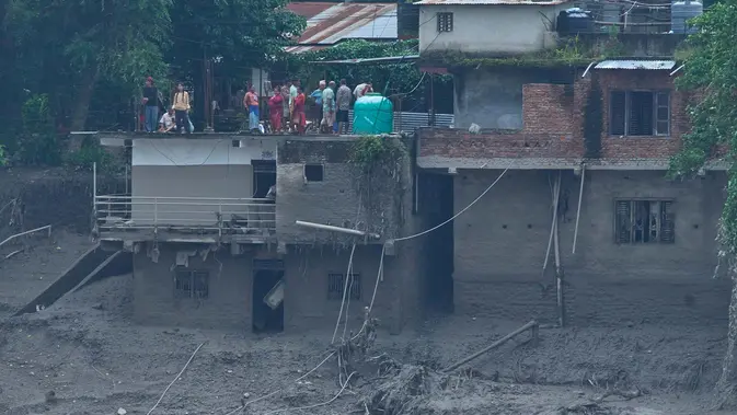 Banjir Bandang Nepal, Warga Kehilangan Rumah dalam Sekejap