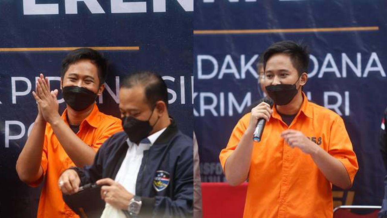 Masih Penuh Senyum, Ini 6 Potret Doni Salmanan yang Sudah Pakai Baju Tahanan