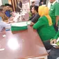 PPP saat pendaftaran bakal caleg di KPU Kota Malang pada April, 2018 (Liputan6.com/Zainul Arifin)