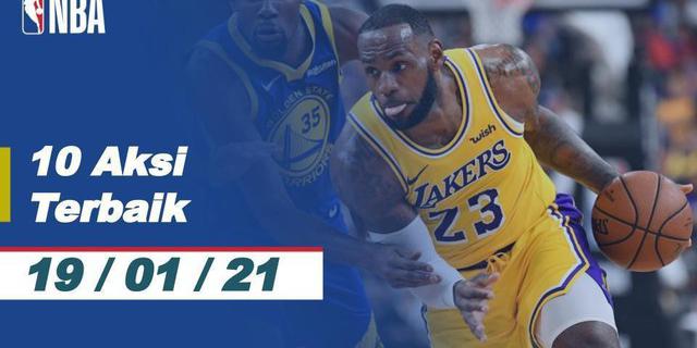 VIDEO: 10 Aksi Terbaik NBA 19 Januari 2021, Blok Berkelas dari Bam Adebayo