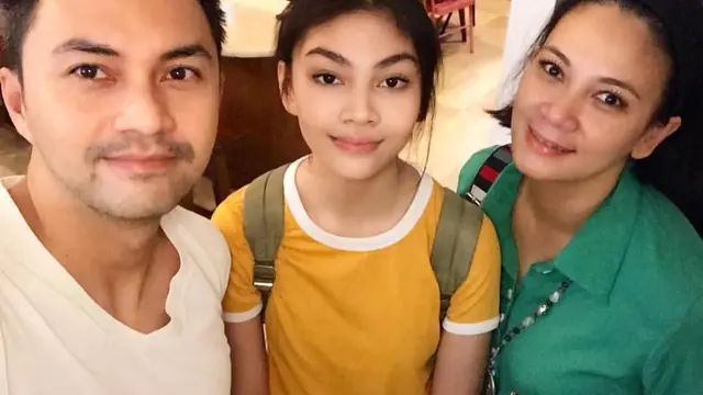 7 Potret Kebersamaan Anjasmara dengan Sang Putri, Bak Kakak Beradik