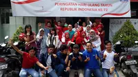 Rasa bahagia terpancar dari wajah 30 Finalis Citizen Journalist Academy Energi muda pertamina Balikpapan