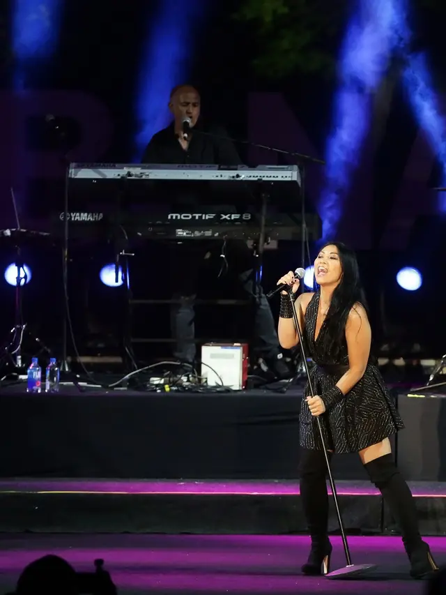 [Fimela] Anggun C Sasmi -Prambanan Jazz 2019
