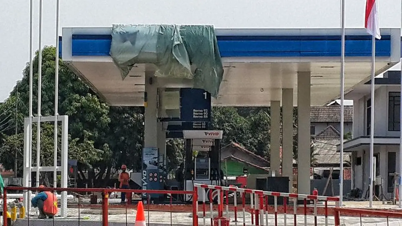 SPBU Vivo. (Pebrianto/Liputan6.com)