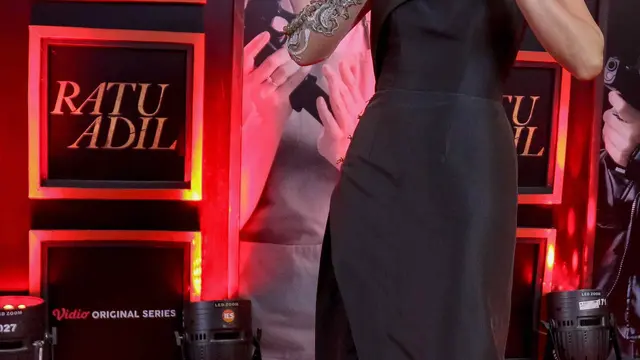 Deretan Pemeran Film Seri Ratu Adil saat Red Carpet Moment dan Gala Premier