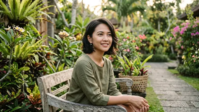 Model Rambut Pendek Wanita yang Tetap Cantik Meski Jarang Ditata (AI Generated)