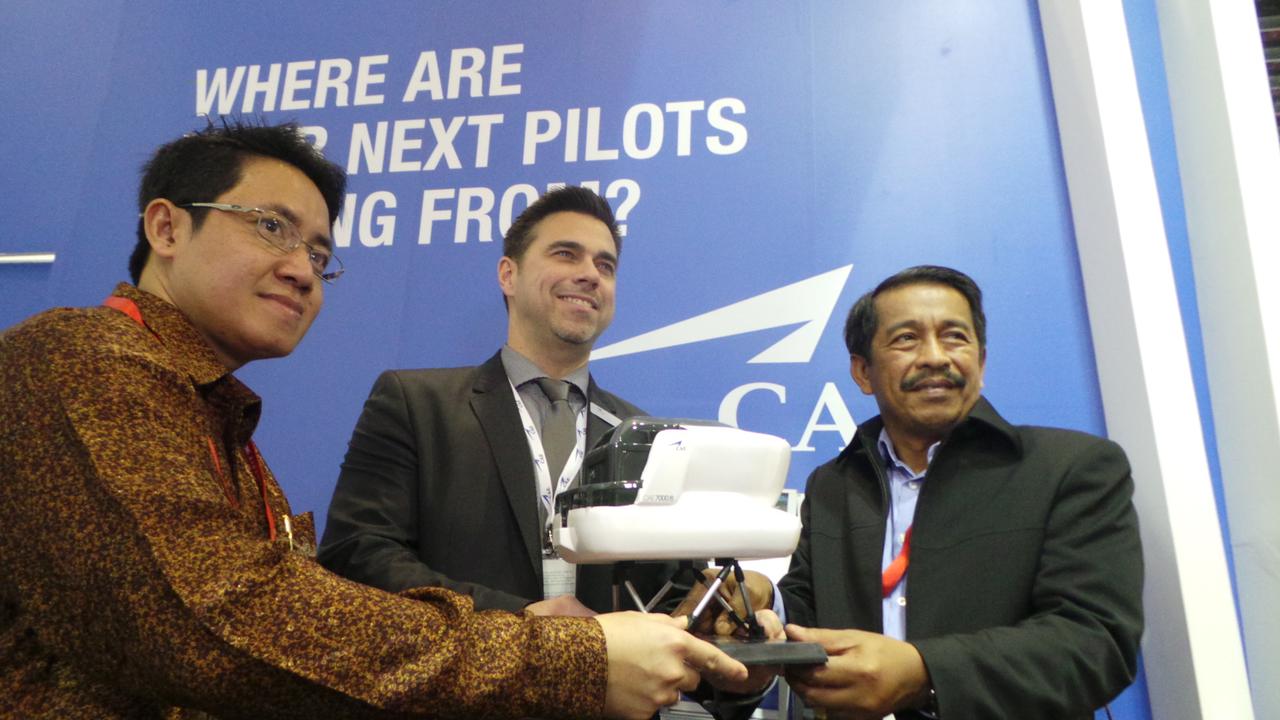 Lion Air Beli Simulator Pesawat (Ilyas P/Liputan6.com)