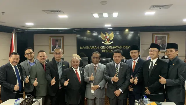 Menko Polhukam Mahfud Md memenuhi panggilan MKD DPR terkait kasus Ferdy Sambo.