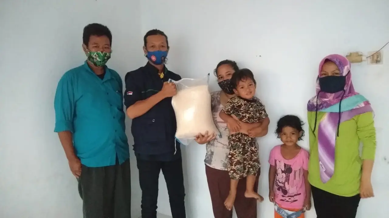 Viral makan tepung selama pandemi covid-19 dapat bantuan lagi