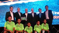 Legenda Timnas Jerman,  Franz Beckenbauer,  datang ke Indonesia.