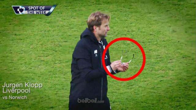 Selebrasi Gol Liverpool Membuat Kaca Mata Klopp Rusak