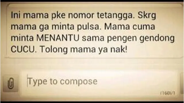 5 Chat Ibu Minta Menantu ke Anak Ini Bikin Geleng Kepala