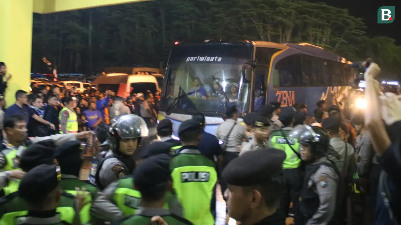 Bus Arema final Piala Presiden 2019