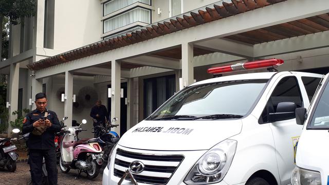 Rumah duka BCL dan Ashraf Sinclair (Liputan6.com/ Zulfa Ayu Sundari)