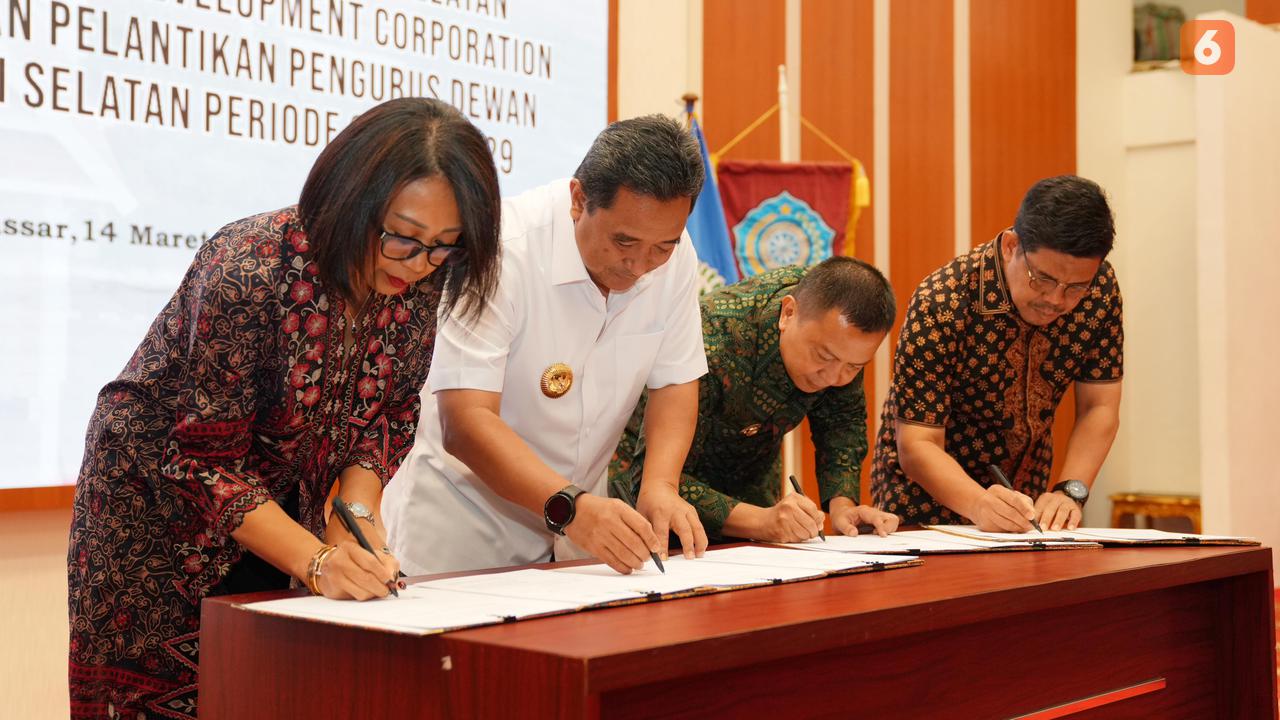 Penandatanganan MoU KEK Bira-Takabonerate (Liputan6.com/Istimewa)