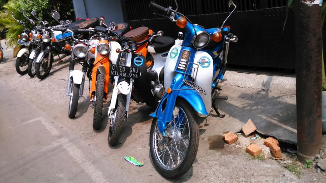 Begini Cara Merawat Motor Jadul