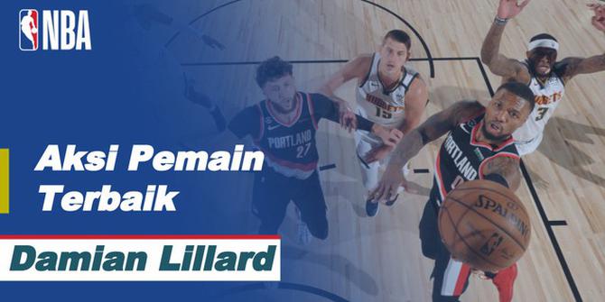 VIDEO: Aksi Damian Lillard Saat Bawa Portland Trail Blazer Kalahkan Denver Nuggets di NBA