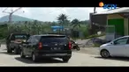 Ruas Jalan Lingkar Selatan Kota Cilegon menuju kawasan wisata Anyer yang ambrol akibat tergerus banjir hingga kini masih ditutup.