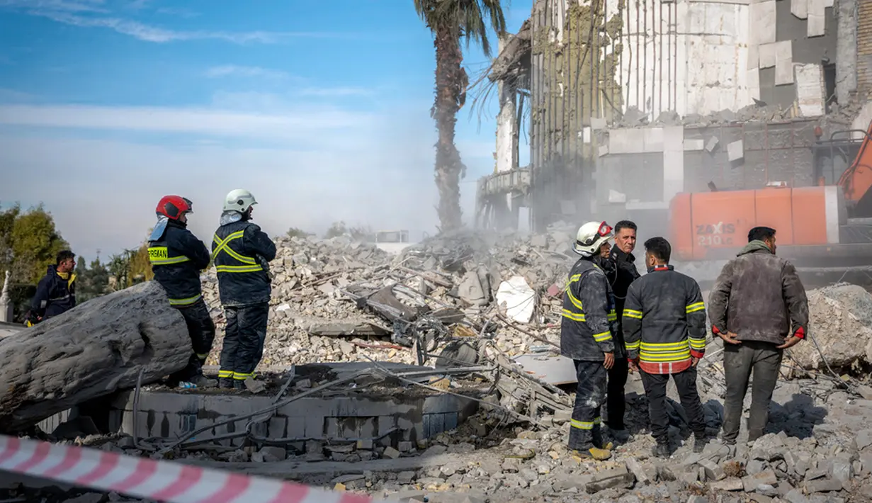 Garda Revolusi Iran menyerang apa yang mereka sebut pusat mata-mata Israel di kawasan Kurdi yang semi otonom, demikian dilaporkan media Iran pada Senin. (AP Photo/Julia Zimmermann/Metrography)
