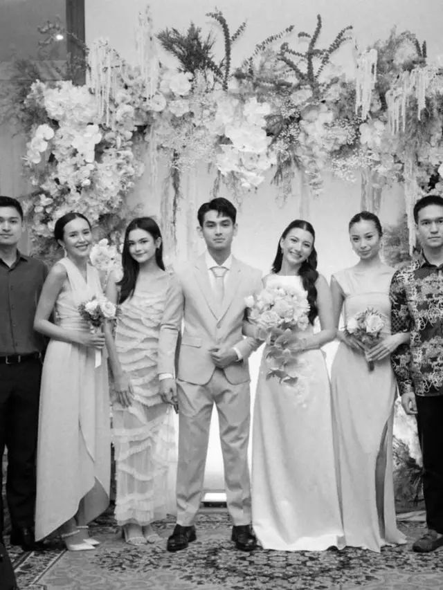 Beby Tsabina jadi bridesmaid pernikahan Cassandra Lee (Instagram/bebytsabina)