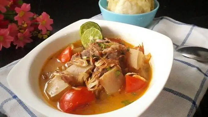 Soto tangkar kikil./Copyright cookpad.com/Irma Rahmawati