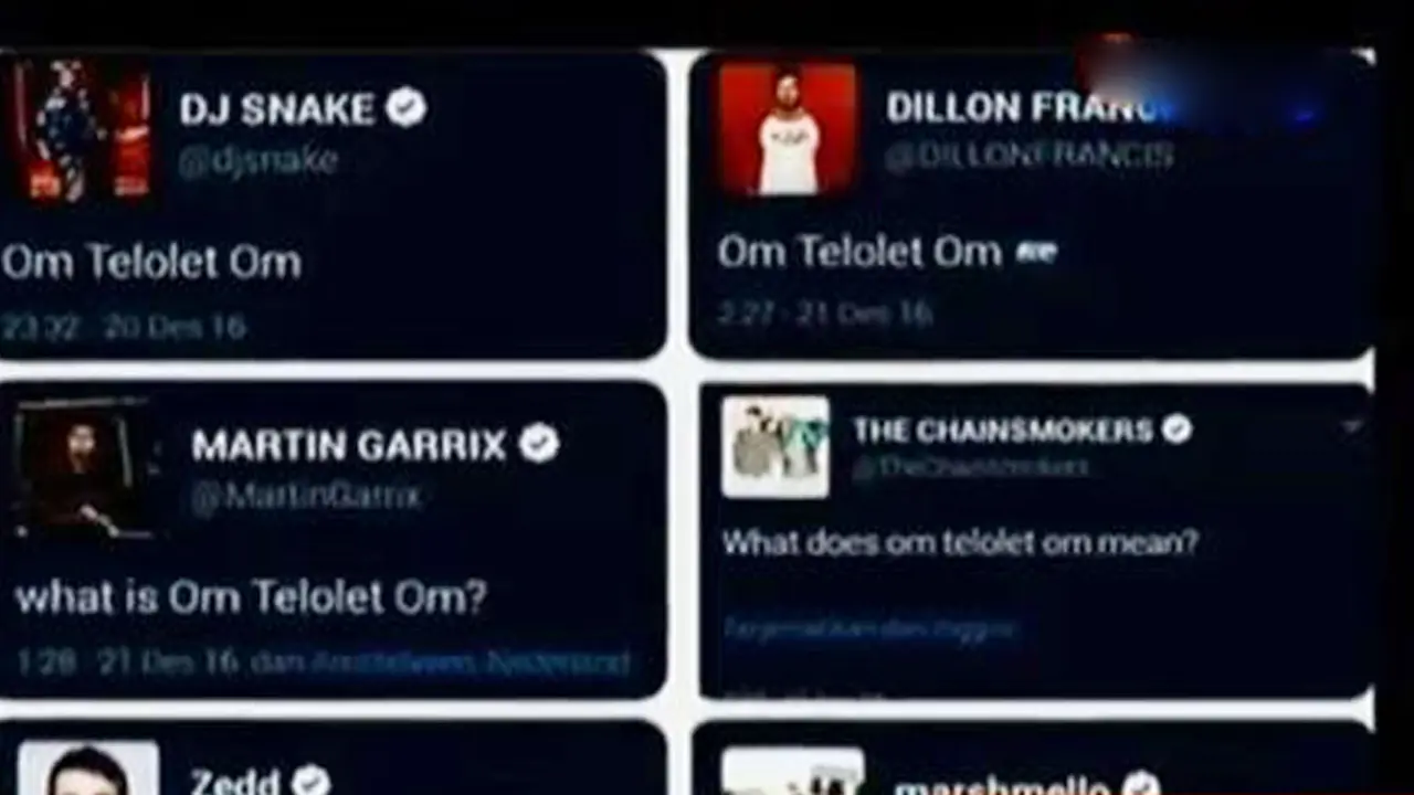 Om Telolet Om Jangkiti DJ dan Youtuber Dunia