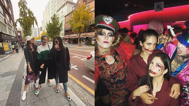 7 Momen Seru Liburan Enzy Storia Dan Jessica Mila Di Korea Selatan Hot Liputan6 Com