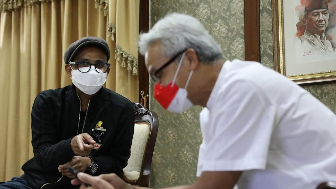 Ivanka Slank dan Gubernur Ganjar Bahas Pemberdayaan Slanker, Seperti Apa?