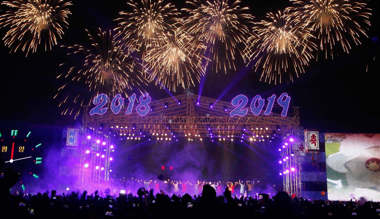 FOTO: Cara Warga Korea Utara Rayakan Tahun Baru - Global ...