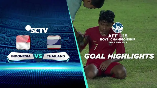 Berita video gol-gol Thailand saat menghadapi Timnas Indonesia pada semifinal Piala AFF U-15 2019, Rabu (7/8/2019).