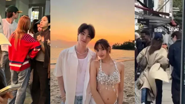 Lisa Blackpink dan Blue Pongtiwat Keciduk Liburan Bareng ke Tokyo dan London