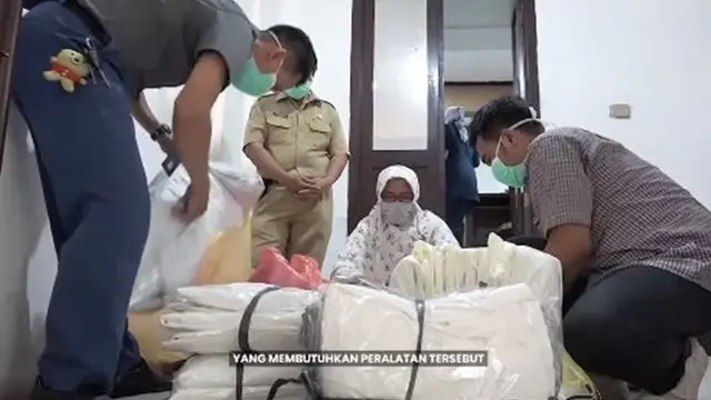 6 Potret Pembuatan Alat Pelindung Diri dan Masker oleh Pemerintah Kota Surabaya