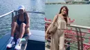 Berada di Singapura keduanya tampil dengan gaya berbeda. Felicia tampil sporty mengenakan tank top hitam, sedangkan felicia tampil girl dengan pakaian serba coklat lengkap dengan tas Hermesnya. @feliciahutapeaaa/@chengiovanis