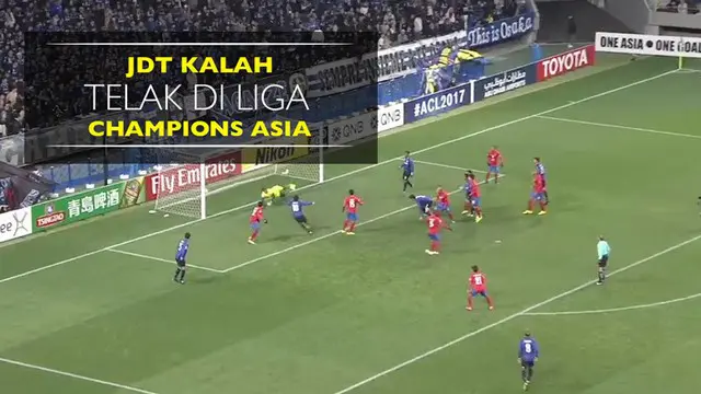 Berita video klub Malaysia juara Piala AFC 2015, Johor Darul Ta'zim, kalah telak dari Gamba Osaka dengan pola yang sama di Liga Champions.