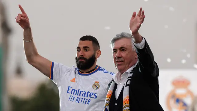 Pesta Real Madrid Juara La Liga Spanyol