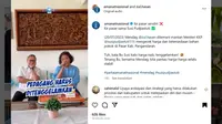Menteri Perdagangan (Mendag) RI Zulkifli Hasan alias Zulhas menyambangi kediaman mantan Menteri Kelautan dan Perikanan (Menteri KKP) Susi Pudjiastuti di Pangandaran, Jawa Barat. (Instagram @zul.hasan)