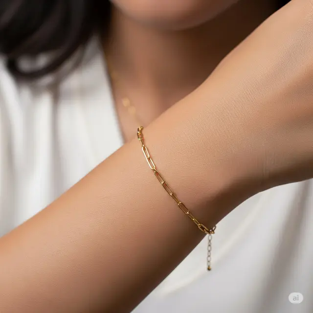 Model Gelang Emas Dewasa Terbaru 5 Gram. Foto: Gemini