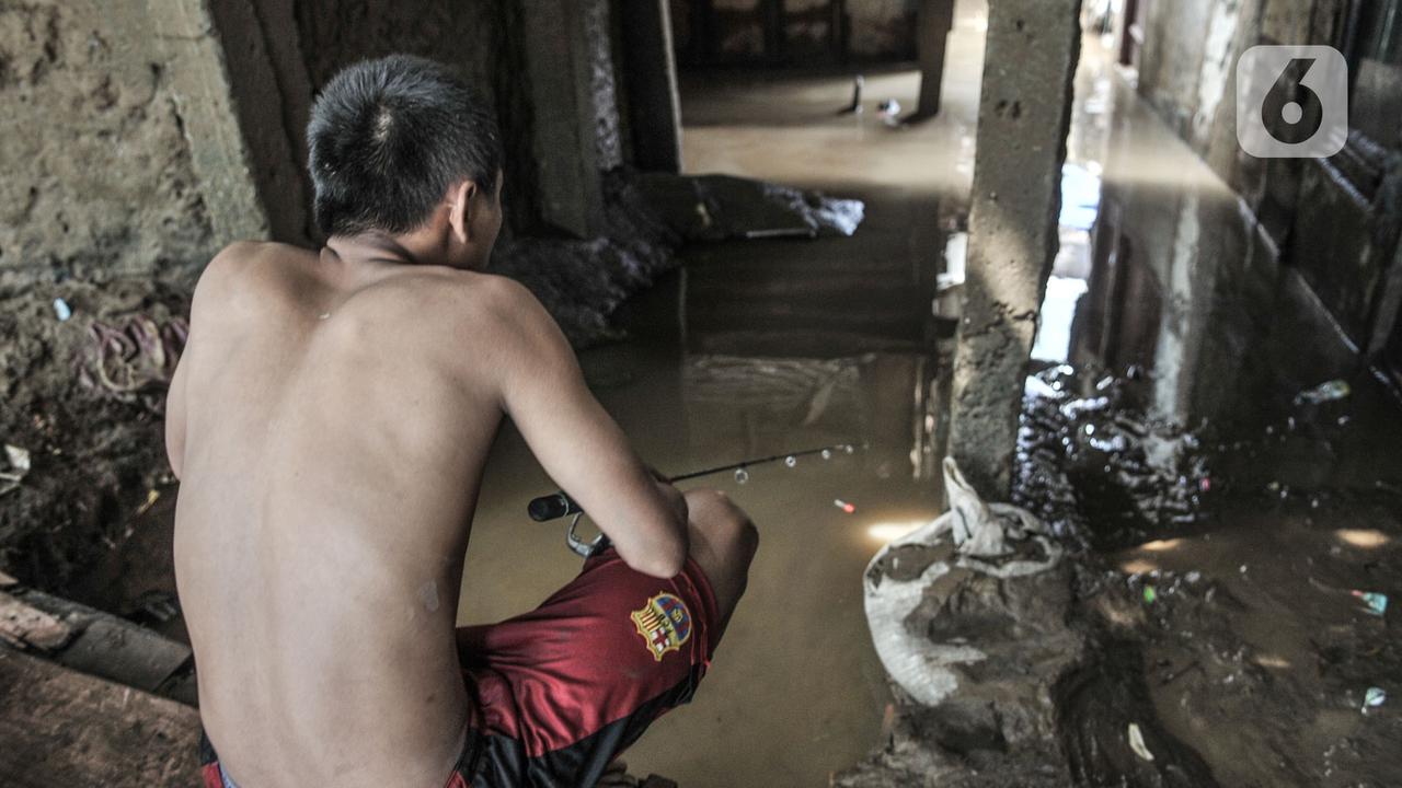 Banjir Kiriman Rendam Permukiman di Kebon Pala