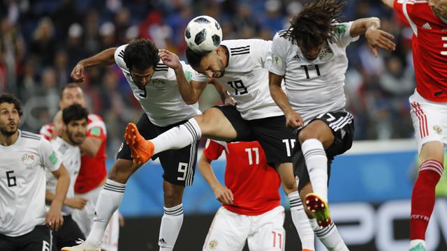 FOTO: Mohamed Salah Tak Berdaya, Rusia Bungkam Mesir