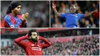 Penggemar sepak bola merupakan suatu kelompok yang sering memberikan pujian kepada pemain kesayangannya. Namun tak sedikit juga yang juga memberikan pujian kepada pemain tim rival. (Kolase Foto AFP)