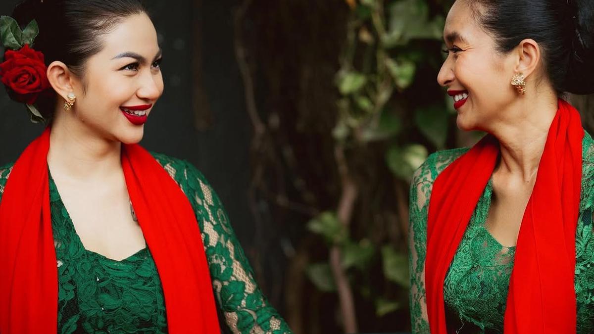 Model Kebaya Ariel Tatum yang Bikin Aura Cantiknya Terpancar