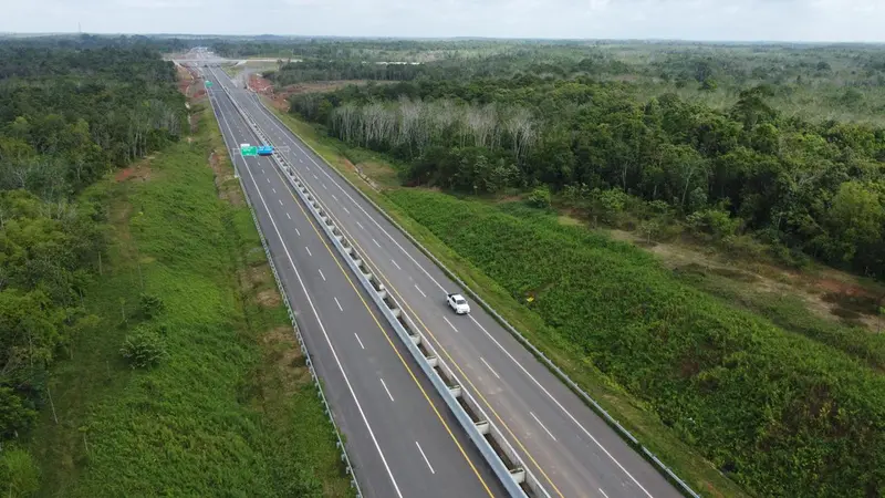 PT Hutama Karya (Persero) akan mulai menarik tarif jalan tol Simpang Indralaya-Muara Enim Seksi Indralaya-Prabumulih dalam waktu dekat. Ruas jalan tol ini sudah beroperasi saat ini tetapi tanpa tarif alias gratis.(Dok Hutama Karya)