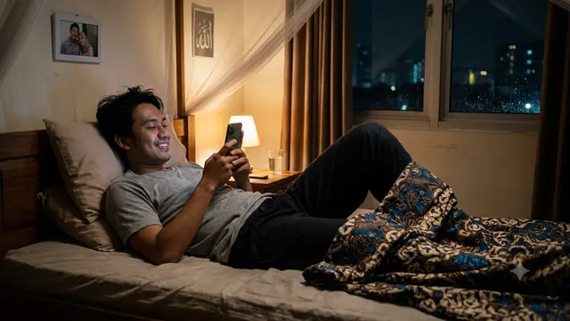 Kata-kata Ucapan Selamat Tidur Buat Pacar Penuh Kasih