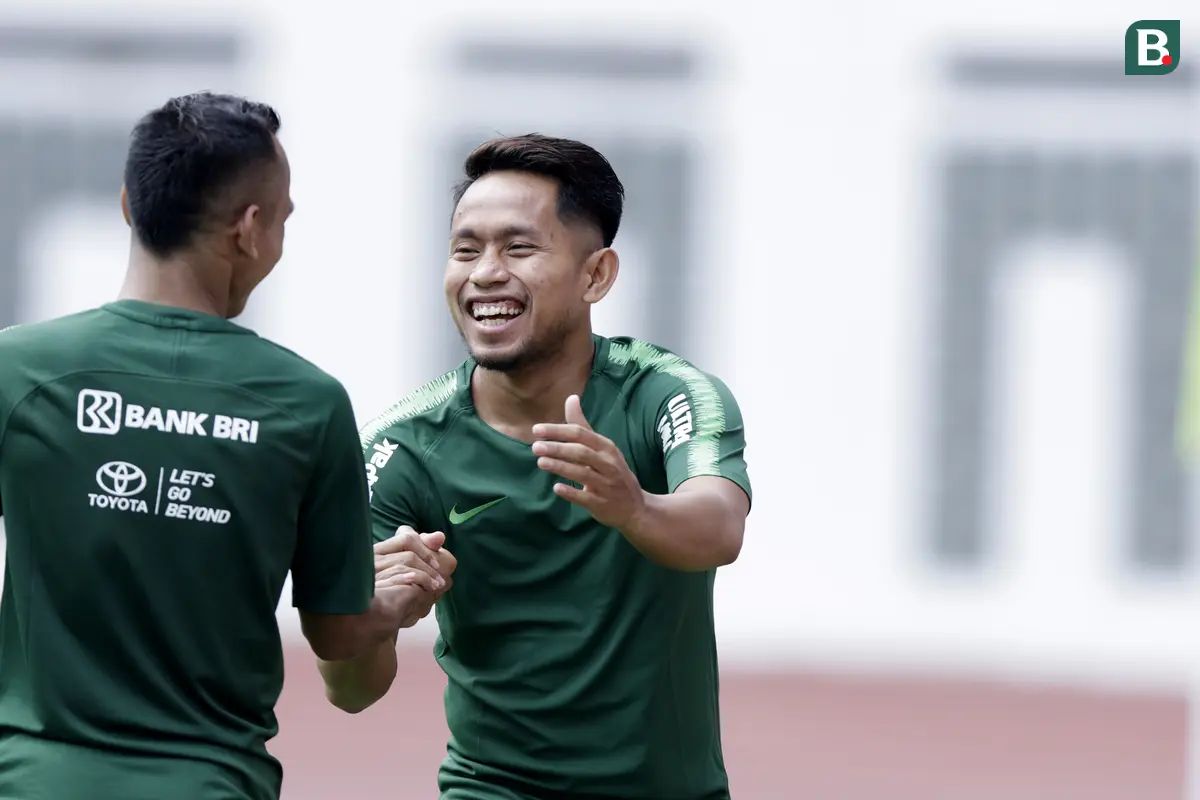 Piala AFF 2018: Latihan Timnas Indonesia
