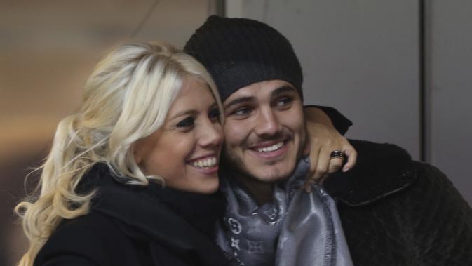 Wanda Nara dan suaminya, Mauro Icardi (Ist)