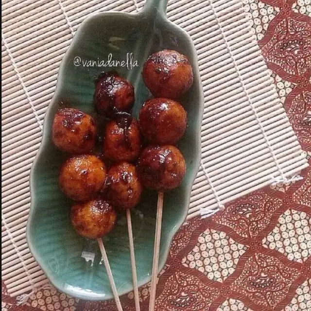 Bakso Tempe Bakar Kecap