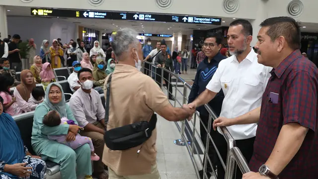 PMI di Bandara Kualanamu