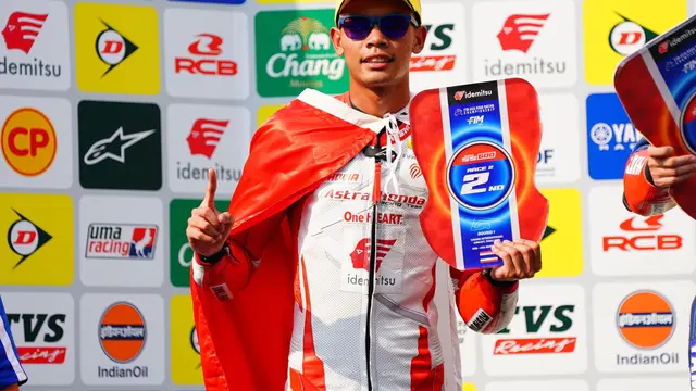 Adenanta Putra finis kedua di ARRC Buriram 2024
